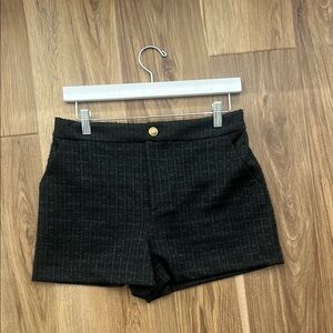 Alice + Olivia Ken High-Rise Trouser Shorts